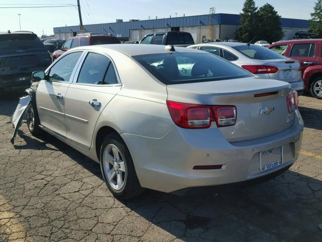 1G11B5SA9DF274472 - 2013 CHEVROLET MALIBU ოქროსფერი ფოტო 3