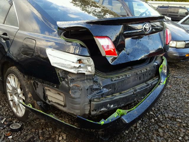 4T1BE46K89U850177 - 2009 TOYOTA CAMRY BASE BLACK photo 9