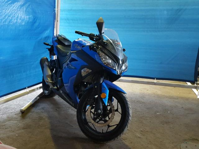 JKAEX8A10HDA31435 - 2017 KAWASAKI EX300 A BLUE photo 1