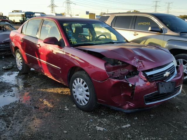 1G1ZT51F86F288167 - 2006 CHEVROLET MALIBU MAROON photo 1