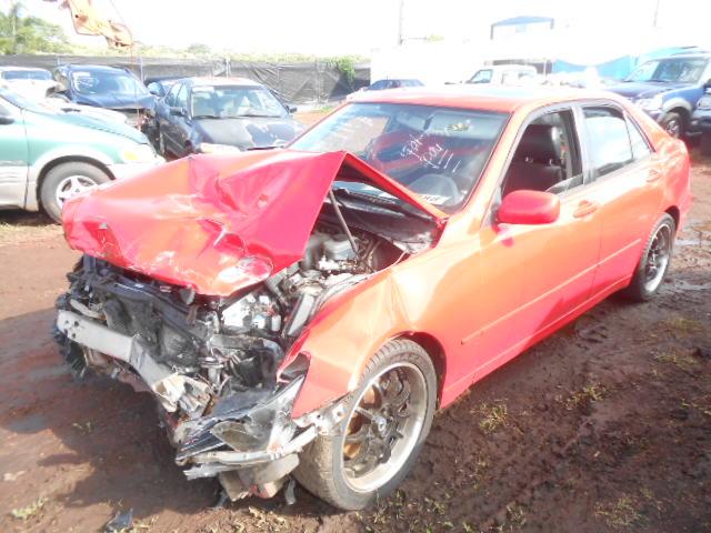 JTHBD182010030771 - 2001 LEXUS IS RED photo 2