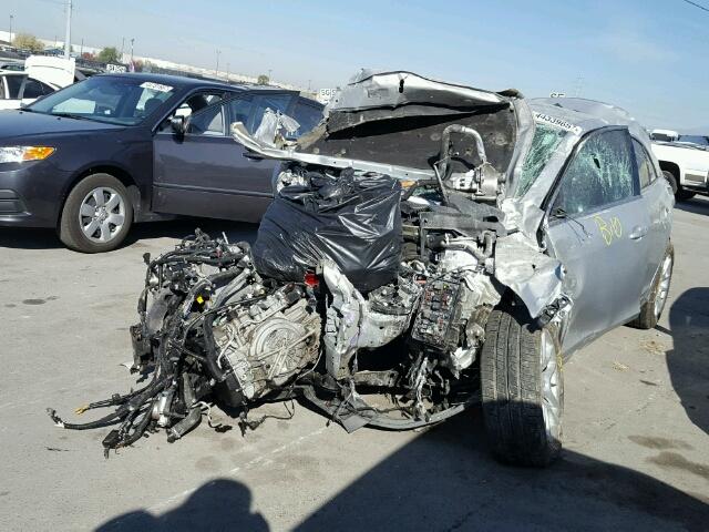 1G11D5RR6DF118945 - 2013 CHEVROLET MALIBU 1LT SILVER photo 2