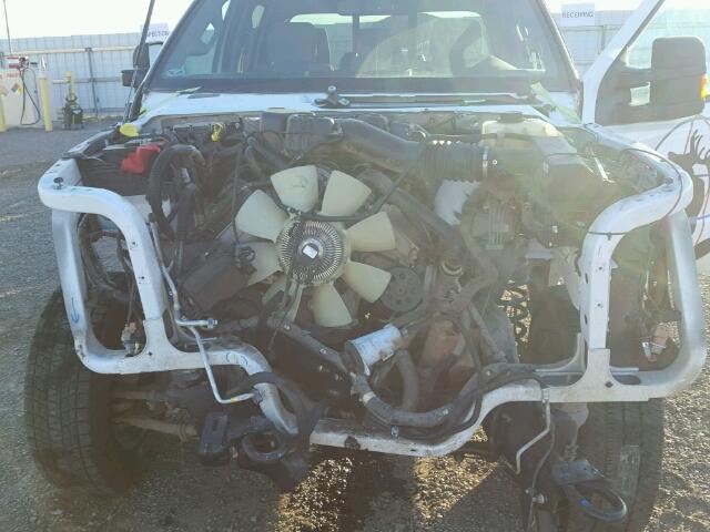 1FT7W2B6XFEA27518 - 2015 FORD F250 SUPER WHITE photo 7