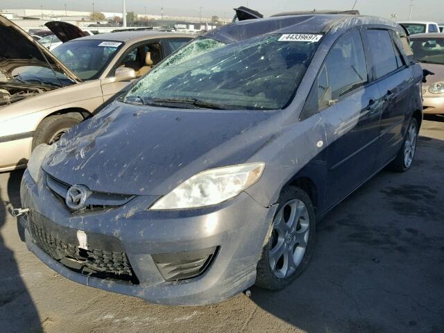 JM1CR293990355225 - 2009 MAZDA 5 CHARCOAL photo 2