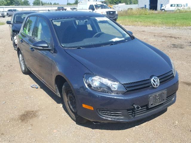 WVWDA7AJ8CW111248 - 2012 VOLKSWAGEN GOLF BLUE photo 1