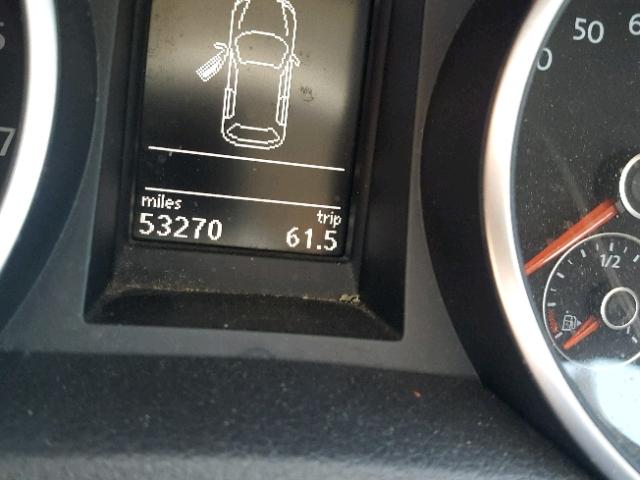 WVWDA7AJ8CW111248 - 2012 VOLKSWAGEN GOLF BLUE photo 8