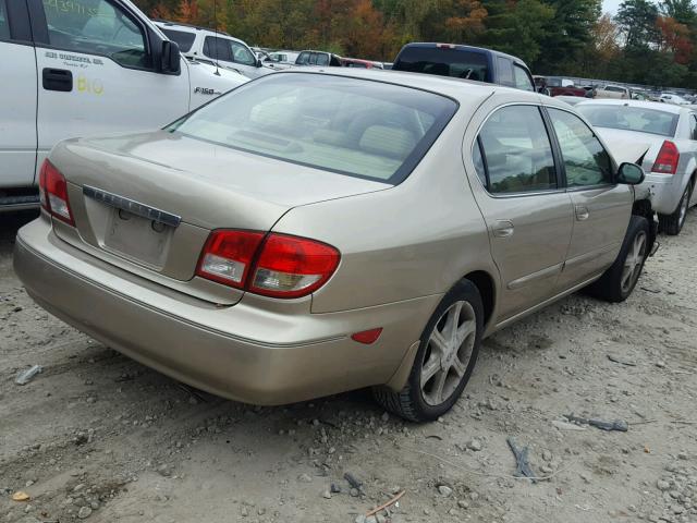 JNKDA31A42T004138 - 2002 INFINITI I35 TAN photo 4