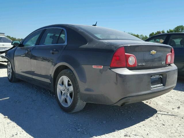 1G1ZA5EU6BF165525 - 2011 CHEVROLET MALIBU LS CHARCOAL photo 3