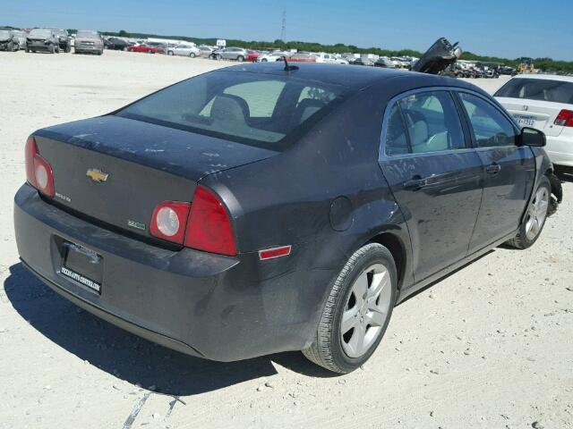 1G1ZA5EU6BF165525 - 2011 CHEVROLET MALIBU LS CHARCOAL photo 4