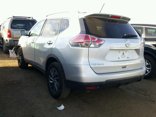 5N1AT2MV3GC864056 - 2016 NISSAN ROGUE S SILVER photo 3