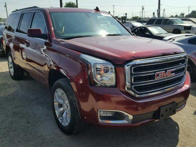 1GKS1GKC8GR385288 - 2016 GMC YUKON XL C BURGUNDY photo 1