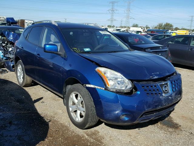 JN8AS58V38W131271 - 2008 NISSAN ROGUE S BLUE photo 1