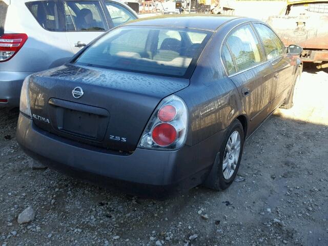 1N4AL11D06C168673 - 2006 NISSAN ALTIMA S GRAY photo 4