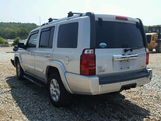 1J8HG58267C648042 - 2007 JEEP COMMANDER Gümüş foto 3