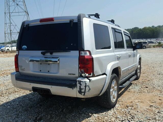 1J8HG58267C648042 - 2007 JEEP COMMANDER Gümüş foto 4