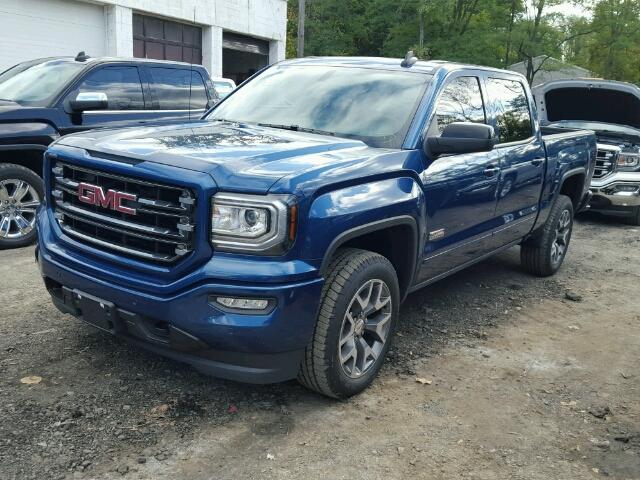 3GTU2NEC9HG232339 - 2017 GMC SIERRA K15 BLUE photo 2