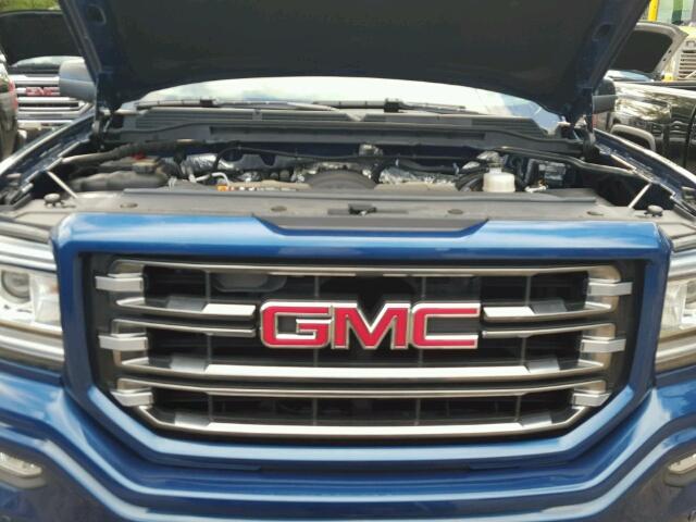 3GTU2NEC9HG232339 - 2017 GMC SIERRA K15 BLUE photo 7