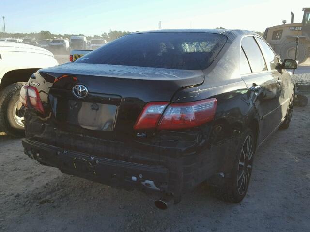 4T4BE46K18R022900 - 2008 TOYOTA CAMRY CE BLACK photo 4