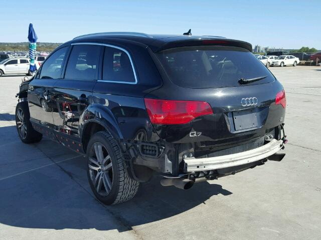 WA1EY74L79D012772 - 2009 AUDI Q7 3.6 QUA BLACK photo 3