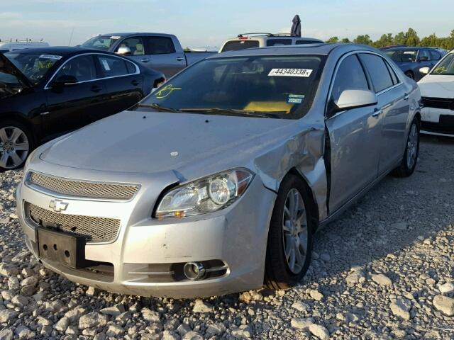 1G1ZE5E00CF191184 - 2012 CHEVROLET MALIBU LTZ 银色 照片 2