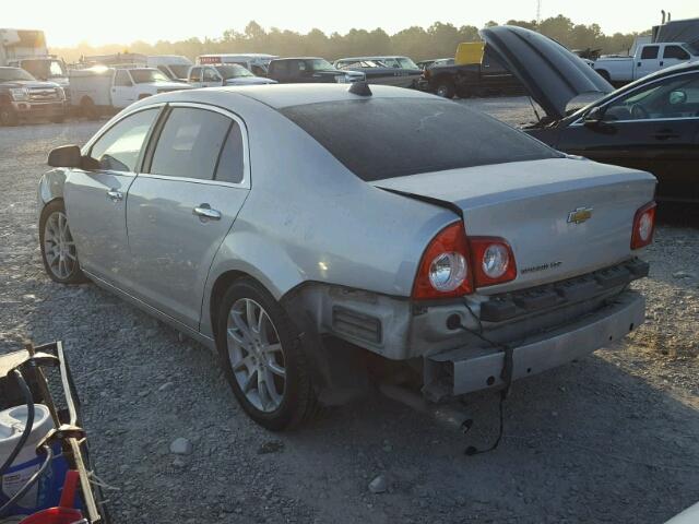 1G1ZE5E00CF191184 - 2012 CHEVROLET MALIBU LTZ 银色 照片 3
