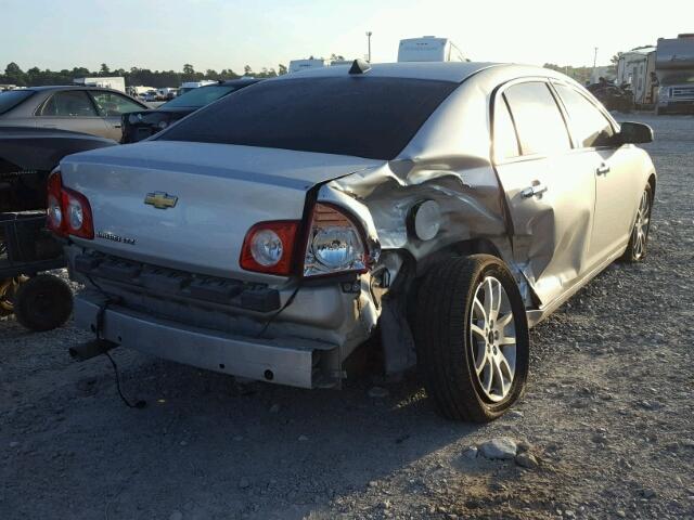 1G1ZE5E00CF191184 - 2012 CHEVROLET MALIBU LTZ 银色 照片 4