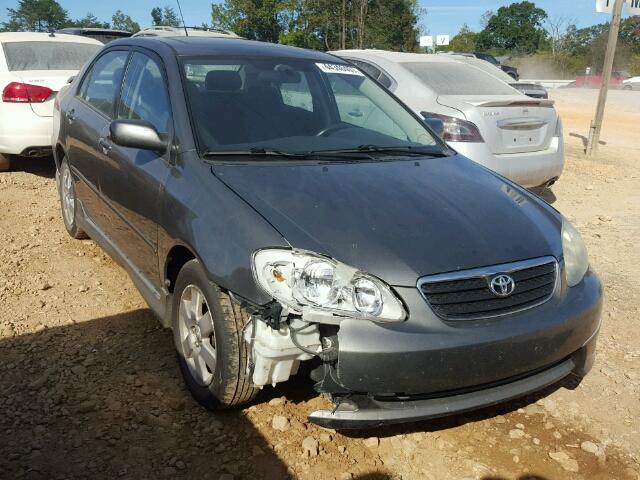 2T1BR32E87C760671 - 2007 TOYOTA COROLLA CE GRAY photo 1