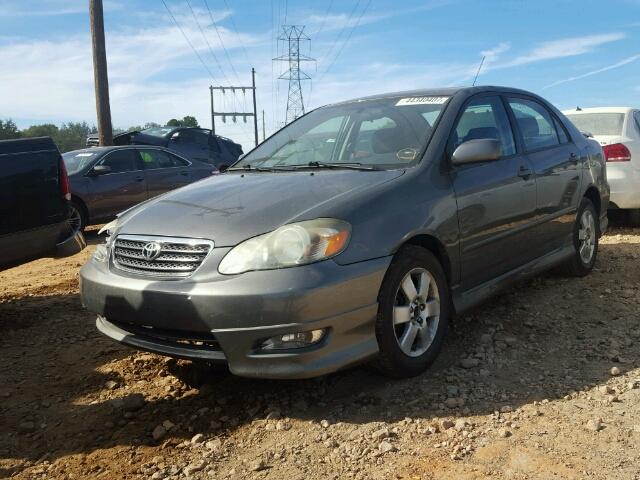 2T1BR32E87C760671 - 2007 TOYOTA COROLLA CE GRAY photo 2