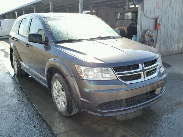 3C4PDCAB8FT509995 - 2015 DODGE JOURNEY SE CHARCOAL photo 1