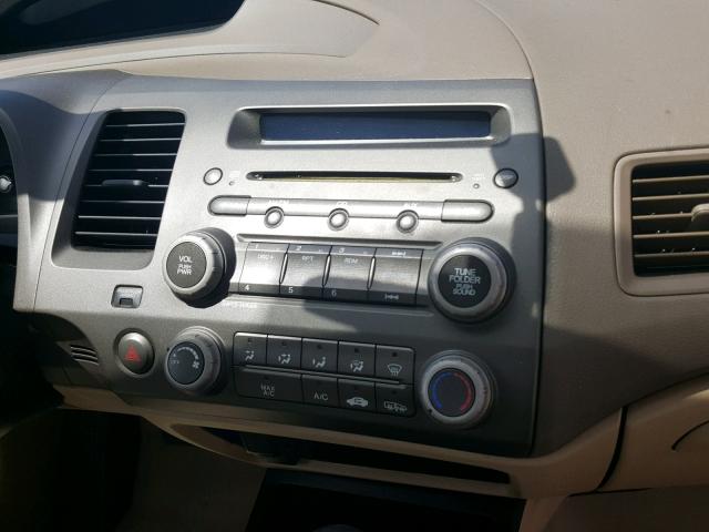 2HGFA16978H520210 - 2008 HONDA CIVIC EXL თეთრი ფოტო 9