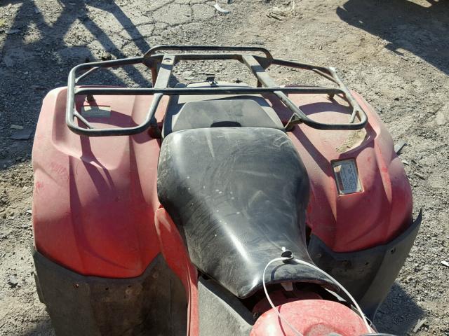 1HFTE354BC4502365 - 2012 HONDA TRX420 FE RED photo 6