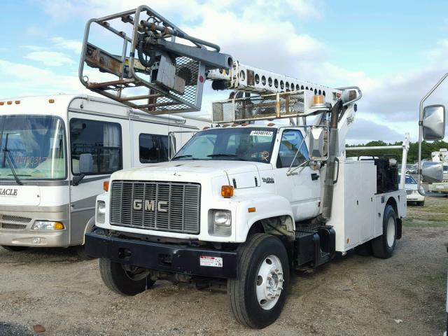 1GDM7H1J7SJ509479 - 1995 GMC TOPKICK WHITE photo 2