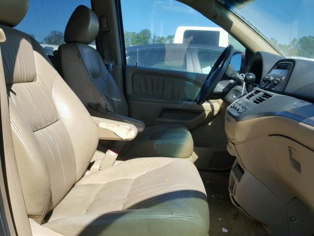 5FNRL38758B413918 - 2008 HONDA ODYSSEY EX MAROON photo 5