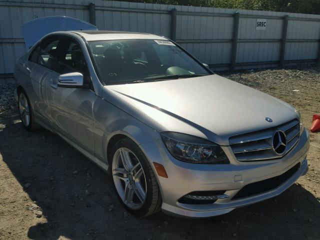 WDDGF5EB7BR178822 - 2011 MERCEDES-BENZ C SILVER photo 1