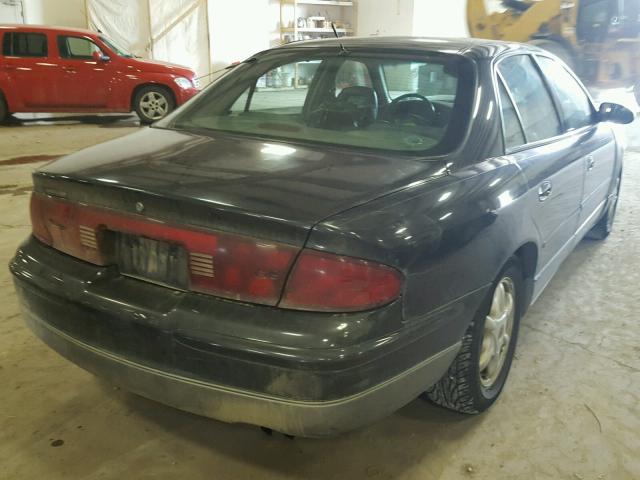 2G4WF551421174924 - 2002 BUICK REGAL GS BLACK photo 4