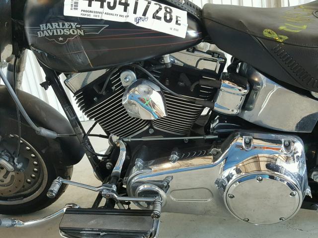 1HD1BX5149Y051040 - 2009 HARLEY-DAVIDSON FLSTF BLACK photo 7