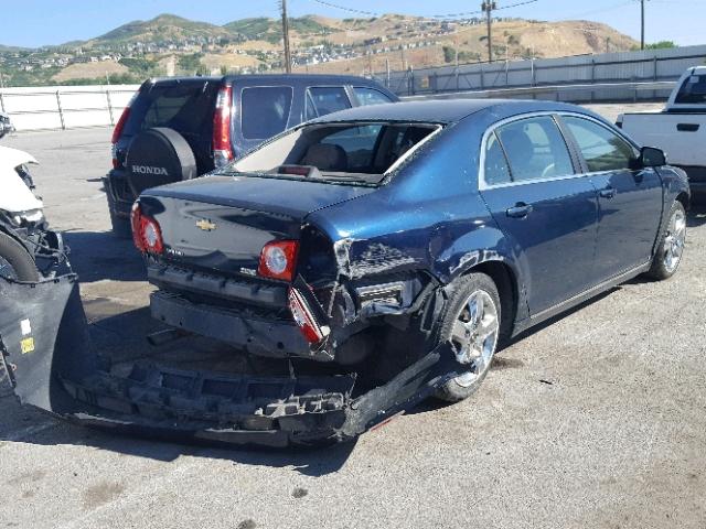 1G1ZC5E02A4108112 - 2010 CHEVROLET MALIBU 1LT 蓝色 照片 4