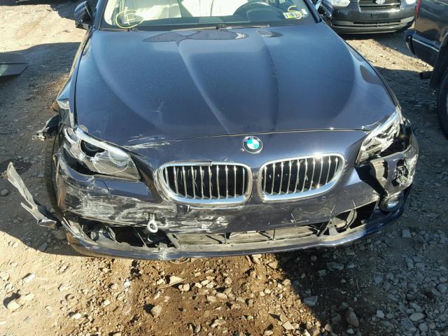 WBA5A7C59ED614559 - 2014 BMW 528 XI BLUE photo 9