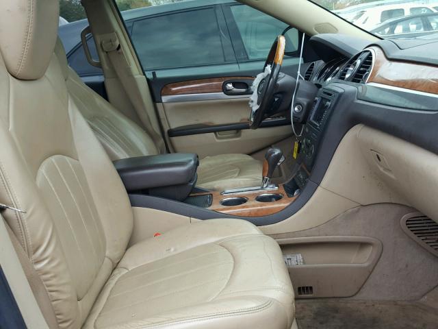 5GAEV23D69J159289 - 2009 BUICK ENCLAVE CX BROWN photo 5