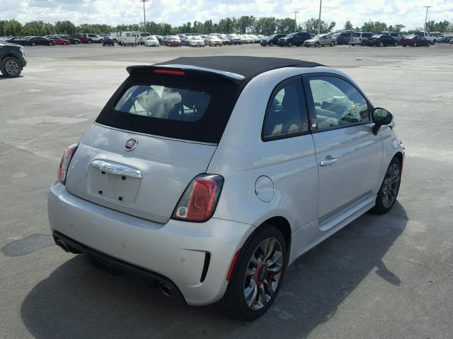 3C3CFFJH5ET188662 - 2014 FIAT 500 SILVER photo 4