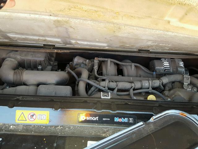 WMEEK31X78K191110 - 2008 SMART FORTWO PAS 黄色 照片 7