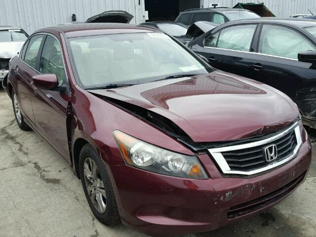 1HGCP26499A017015 - 2009 HONDA ACCORD LXP BURGUNDY photo 1