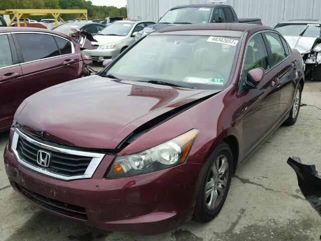 1HGCP26499A017015 - 2009 HONDA ACCORD LXP BURGUNDY photo 2