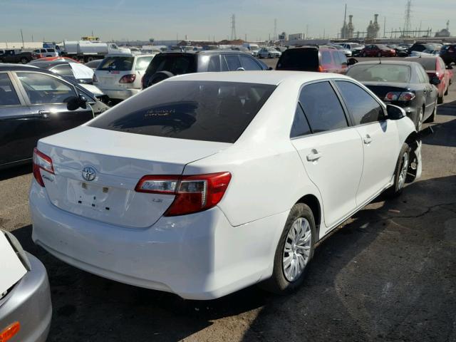 4T4BF1FK1CR207209 - 2012 TOYOTA CAMRY BASE WHITE photo 4