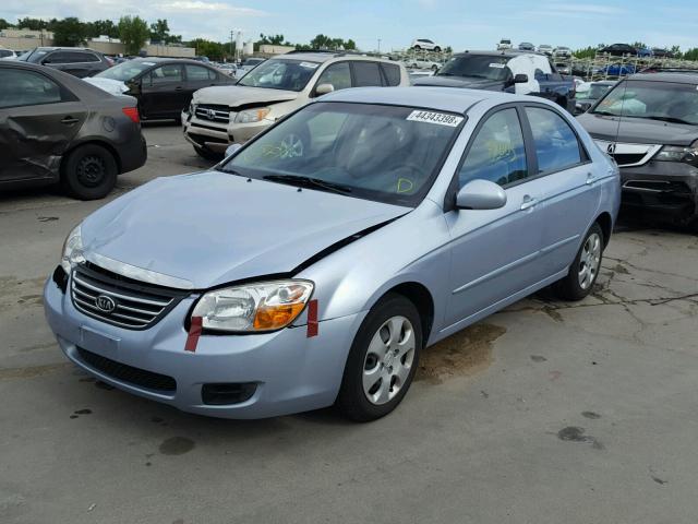 KNAFE122385575401 - 2008 KIA SPECTRA EX SILVER photo 2