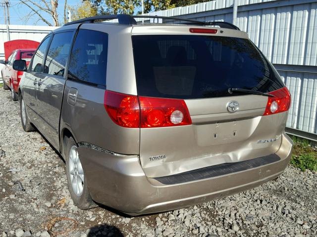 5TDZK23C49S269860 - 2009 TOYOTA SIENNA CE GOLD photo 3