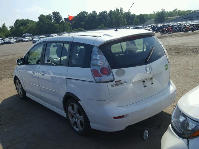 JM1CR293870151092 - 2007 MAZDA 5 WHITE photo 3