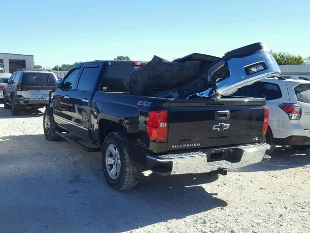 3GCPCSEC9EG103599 - 2014 CHEVROLET SILVERADO BLACK photo 3