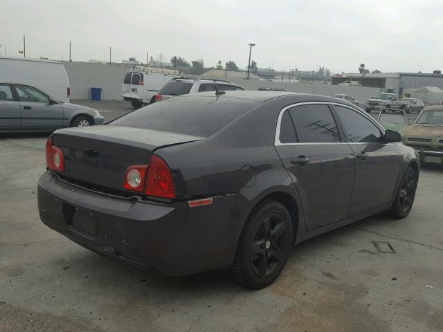 1G1ZB5E18BF302483 - 2011 CHEVROLET MALIBU LS 石墨色 照片 4