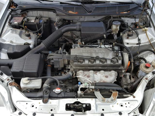 1HGEJ6221TL044288 - 1996 HONDA CIVIC DX SILVER photo 7